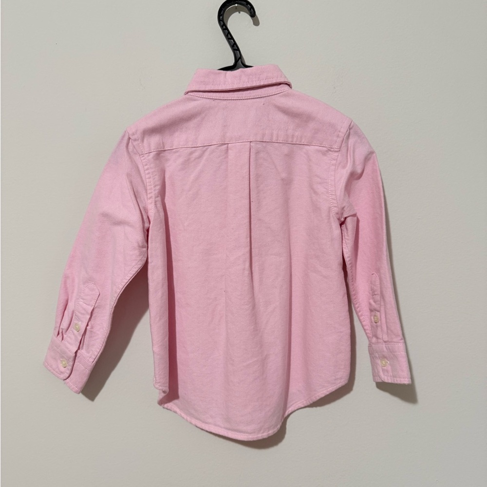 Polo by Ralph Lauren Light Pink Kids Button Down Shirt - Picture 5 of 6